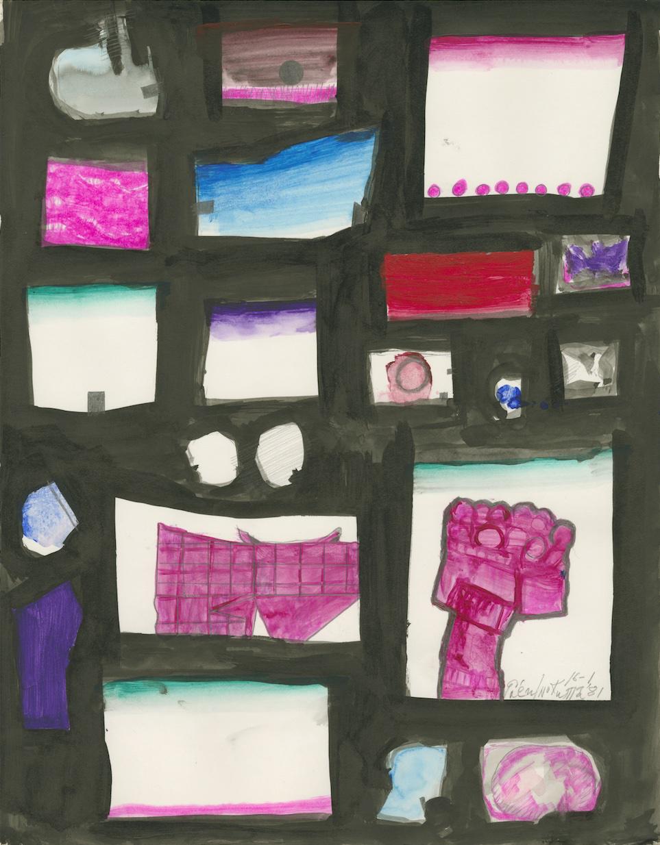 Work: Genichiro Inokuma, Title Unknown,1981