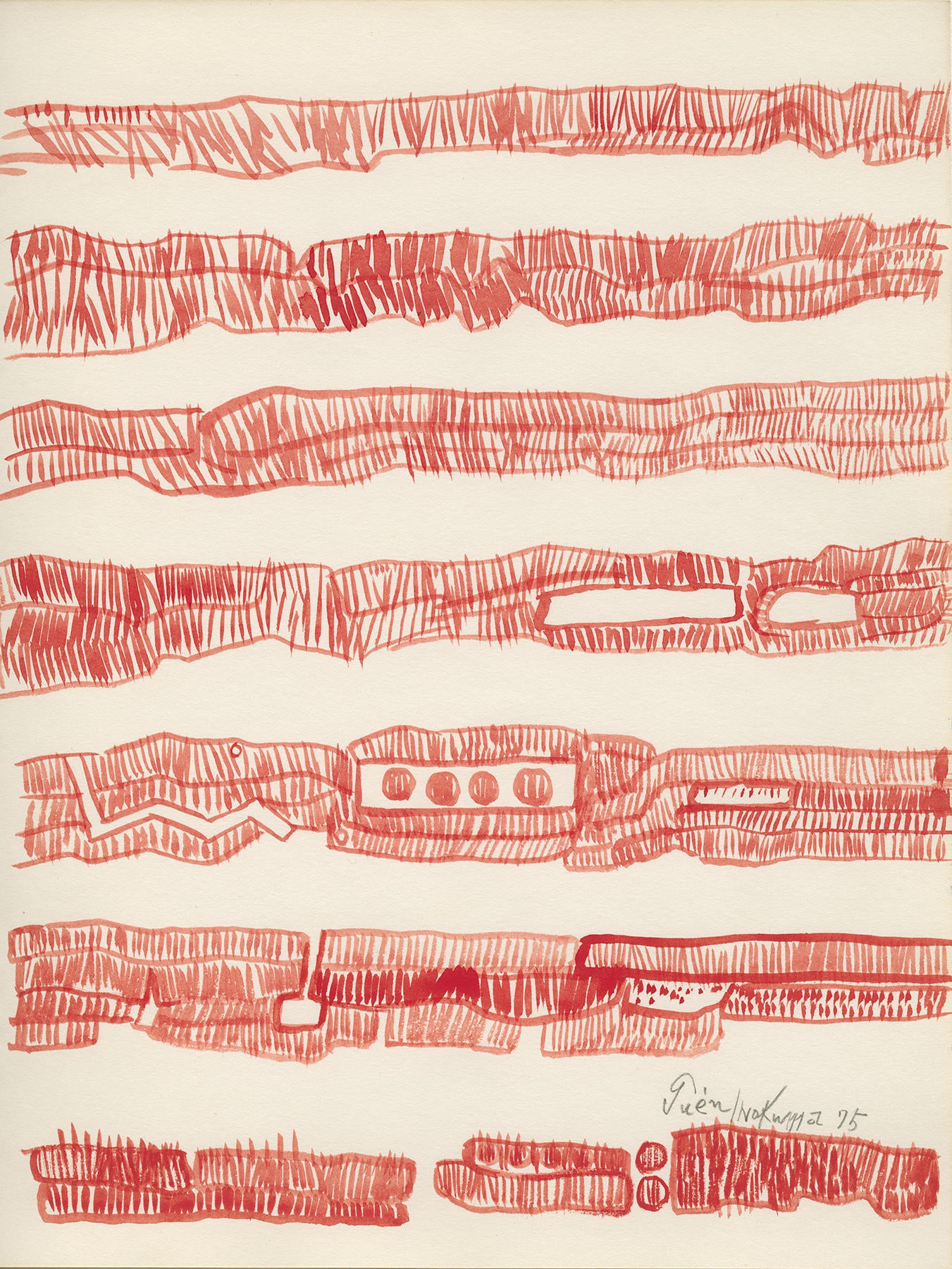 Work: Genichiro Inokuma, Title Unknown,1975