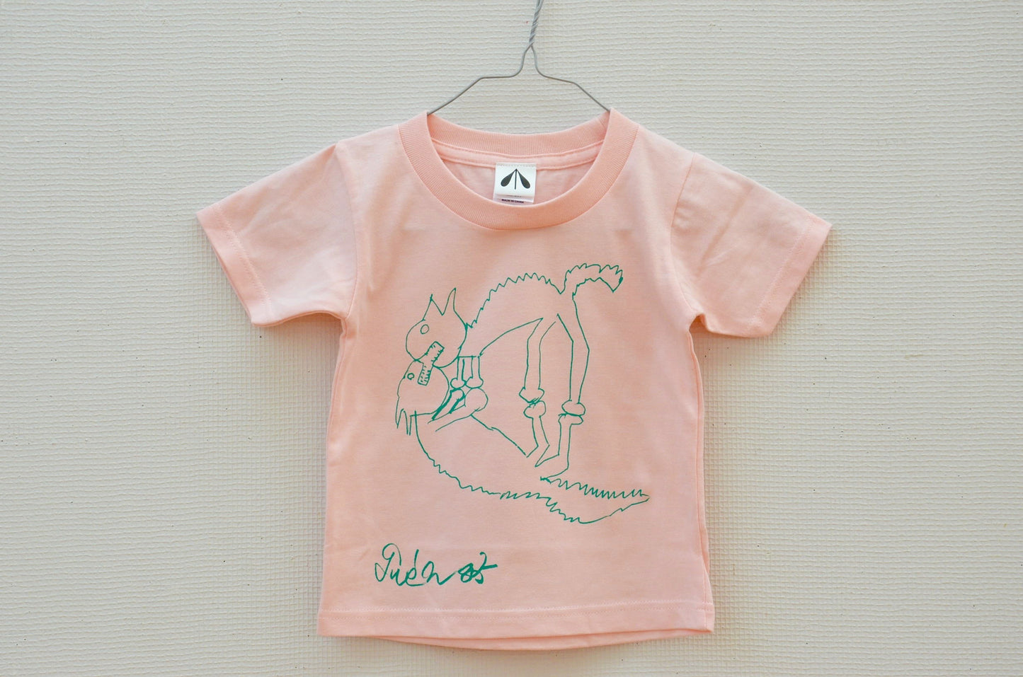 いのくまTシャツ キッズサイズ(ギザギザ猫)