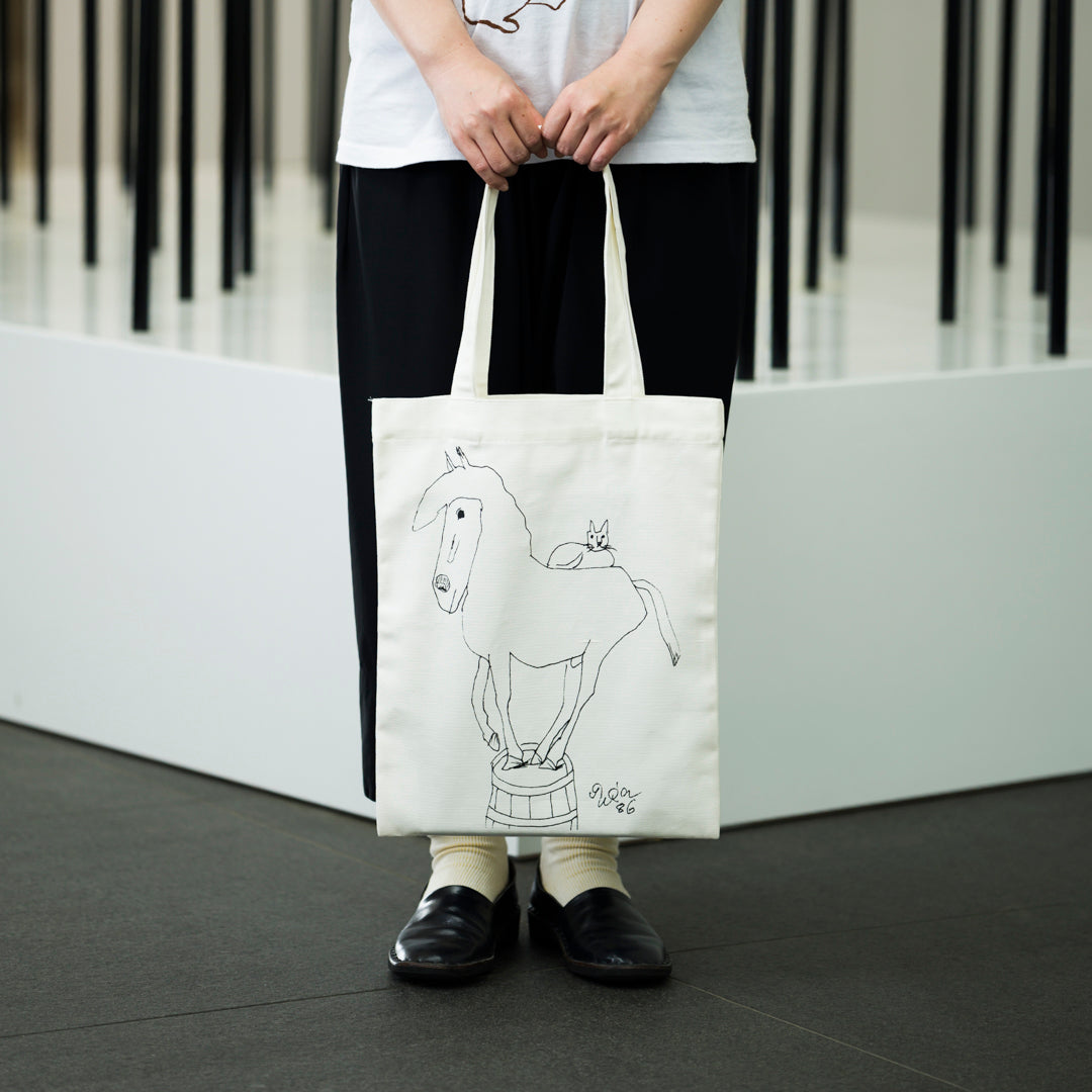Inokuma’s Notebook Bag (Horse and Cat)