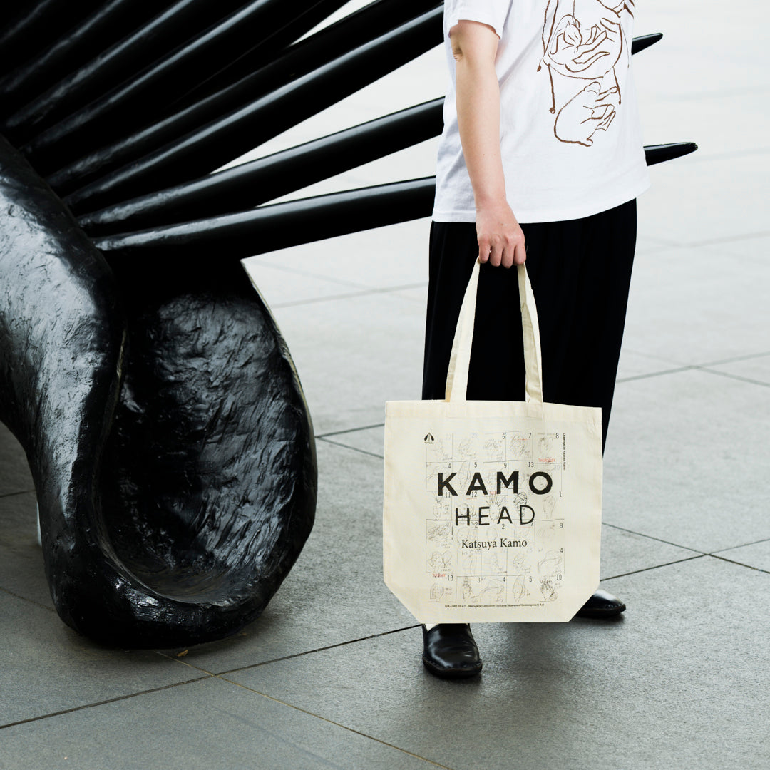 加茂克也 KAMO HEAD トートバッグ