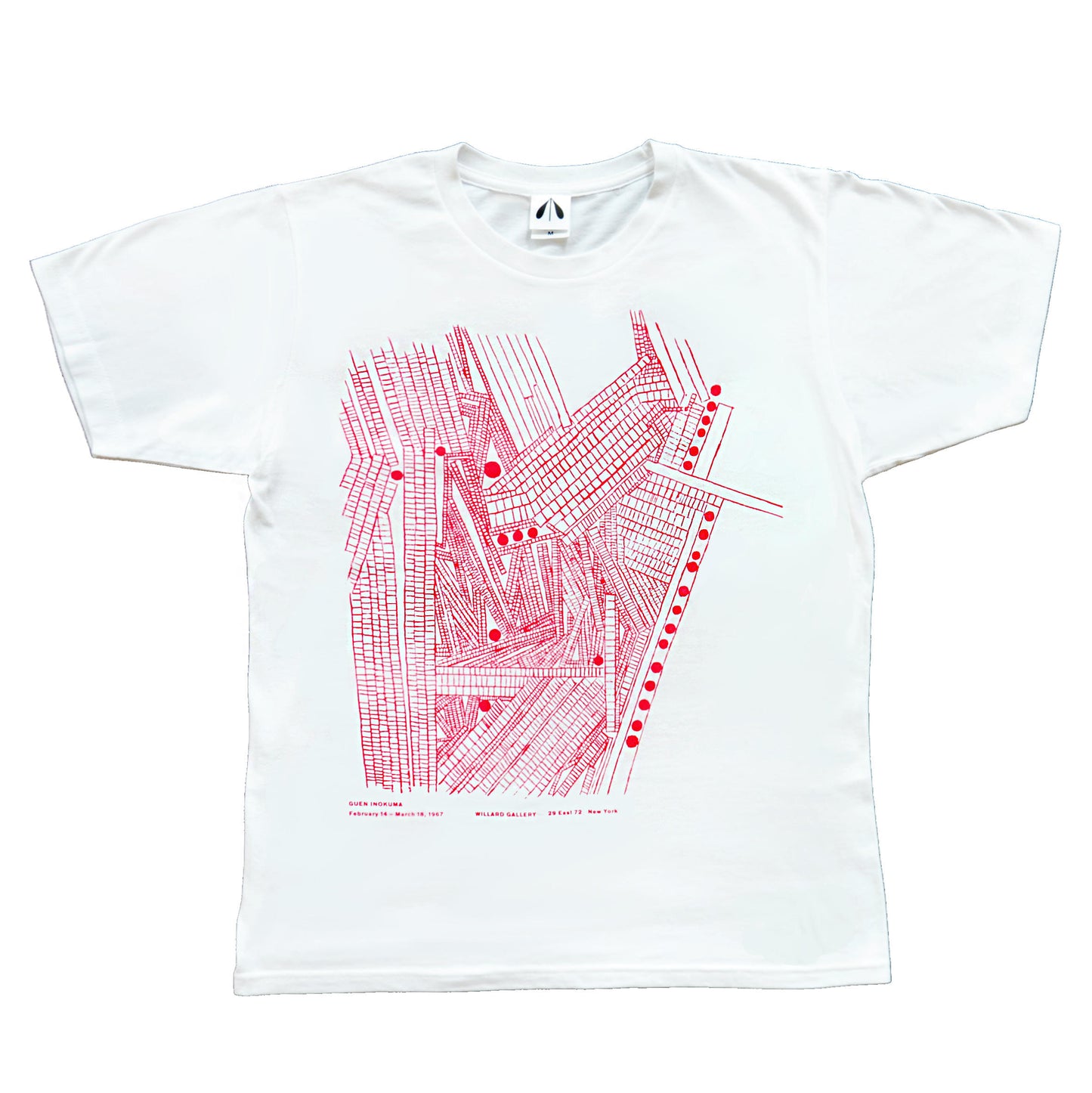 いのくまTシャツ(NY 1967)ホワイト