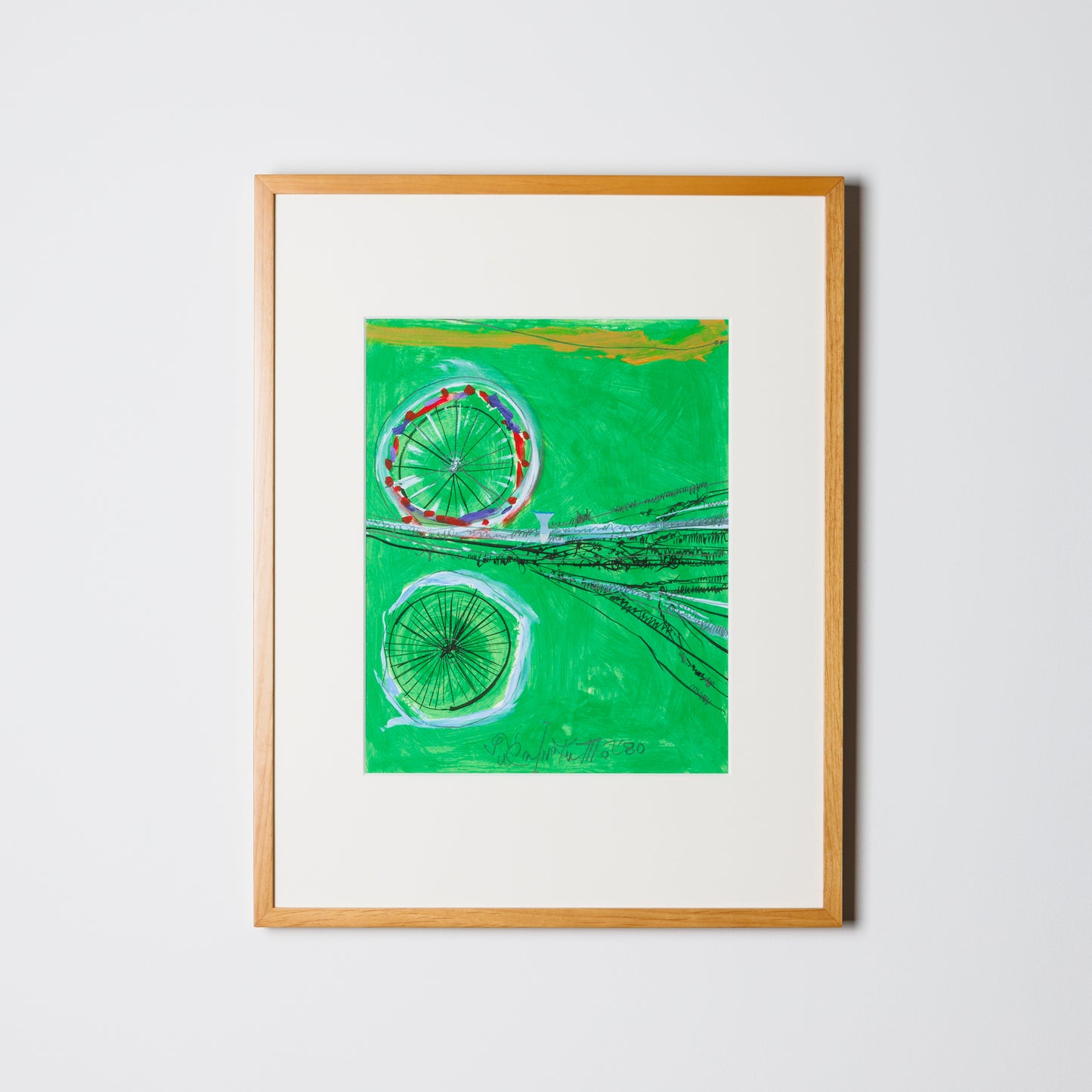 Work: Genichiro Inokuma, Two wheels,1980