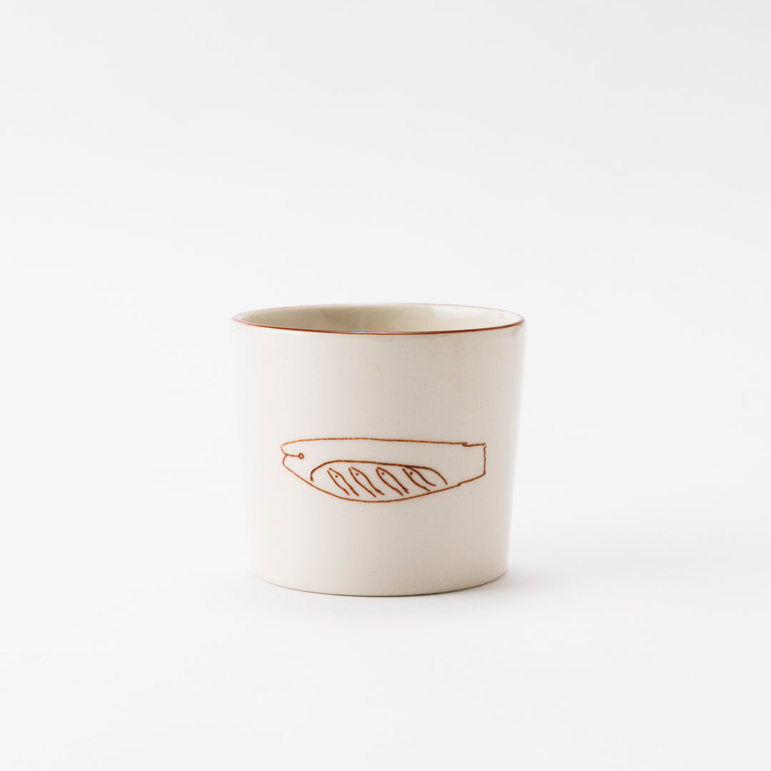 GENICHIRO INOKUMA CUP(Fishes)Brown