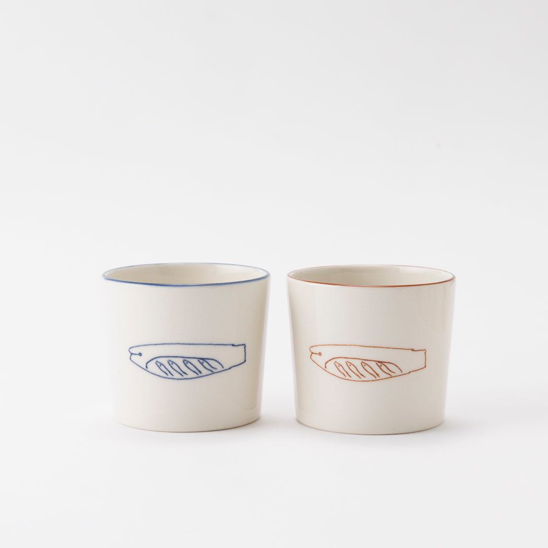 GENICHIRO INOKUMA CUP(Fishes)Brown