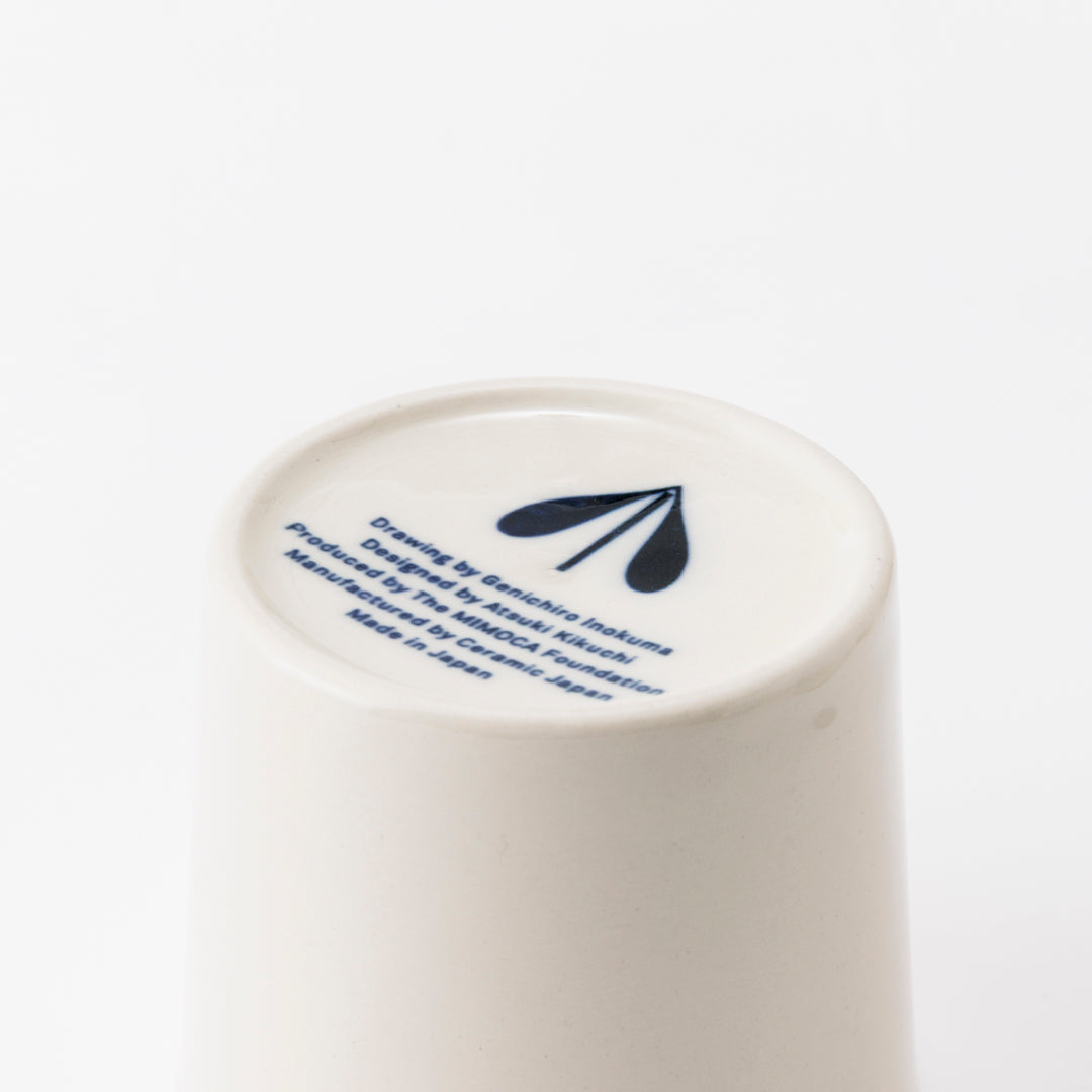 GENICHIRO INOKUMA CUP (Sitting cat) indigo