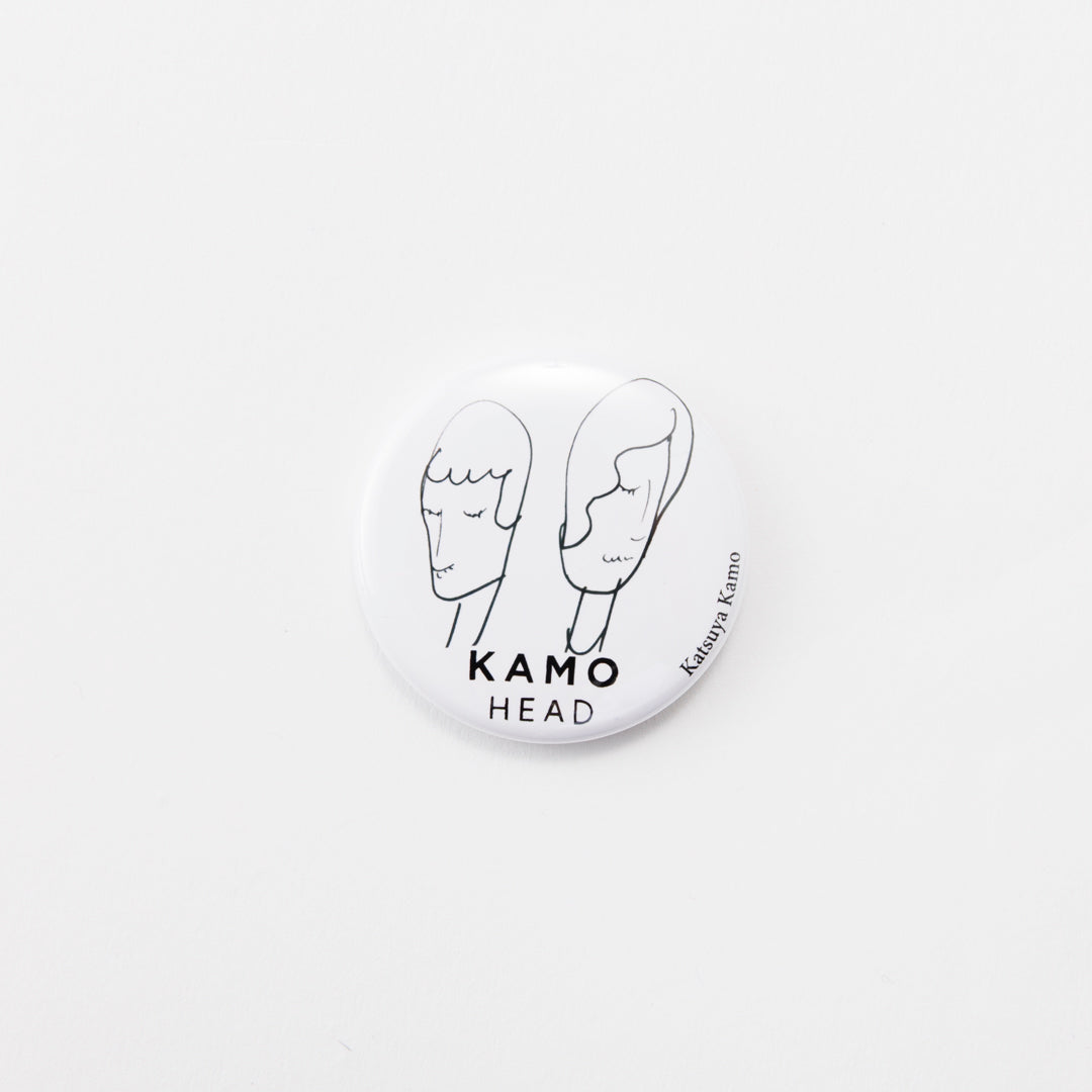 加茂克也 KAMO HEAD 缶バッジ②