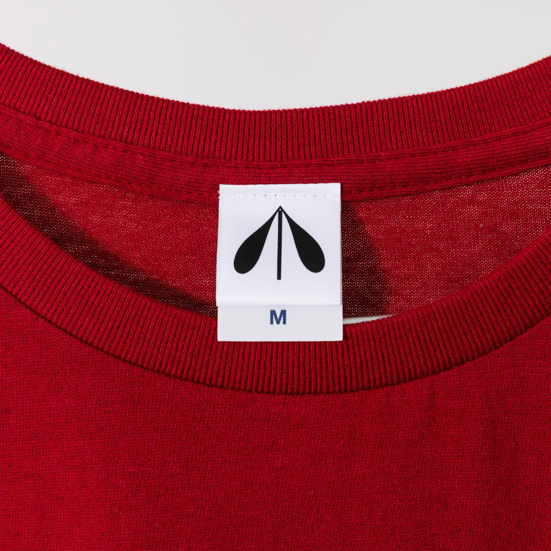 Inokuma T-shirt (Oyako-Horse) Burgundy