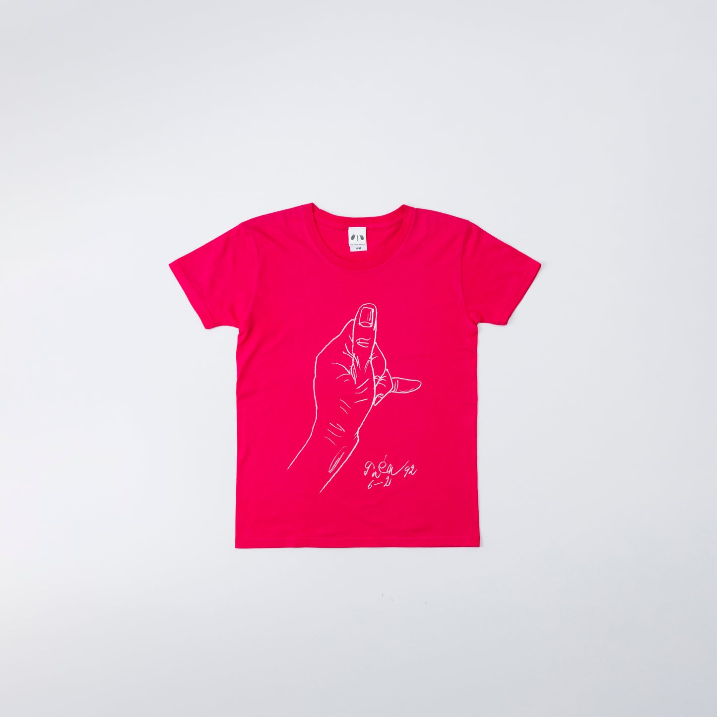 Inokuma T-Shirt (Left Hand) Hot Pink