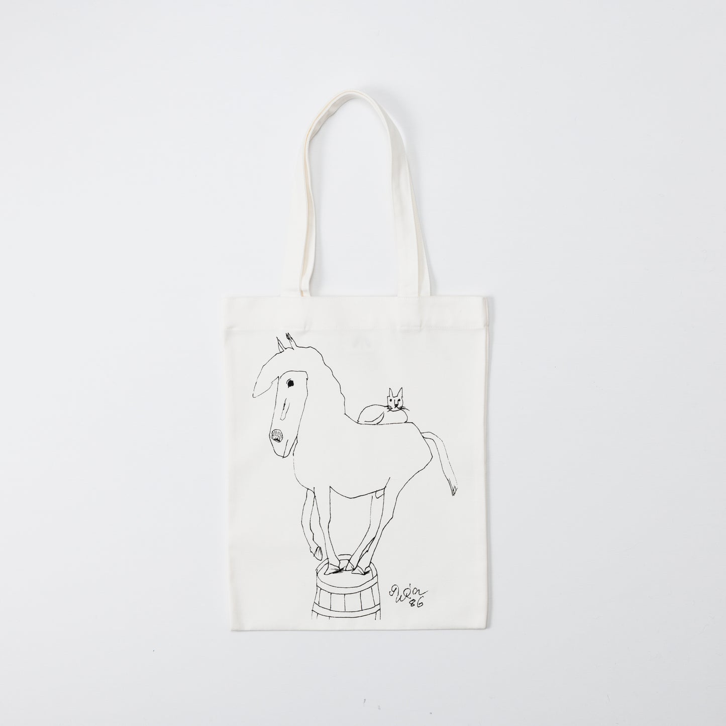 Inokuma’s Notebook Bag (Horse and Cat)