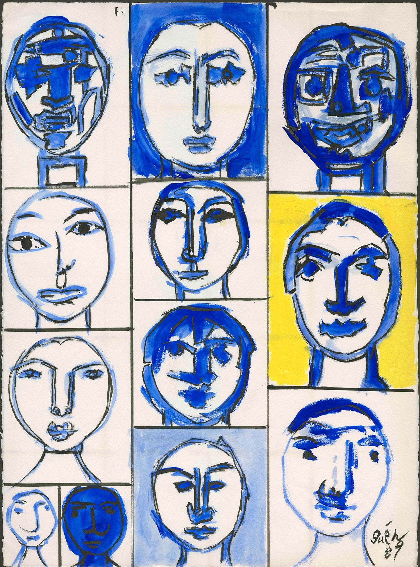 Work: Genichiro Inokuma, Title Unknown,1989