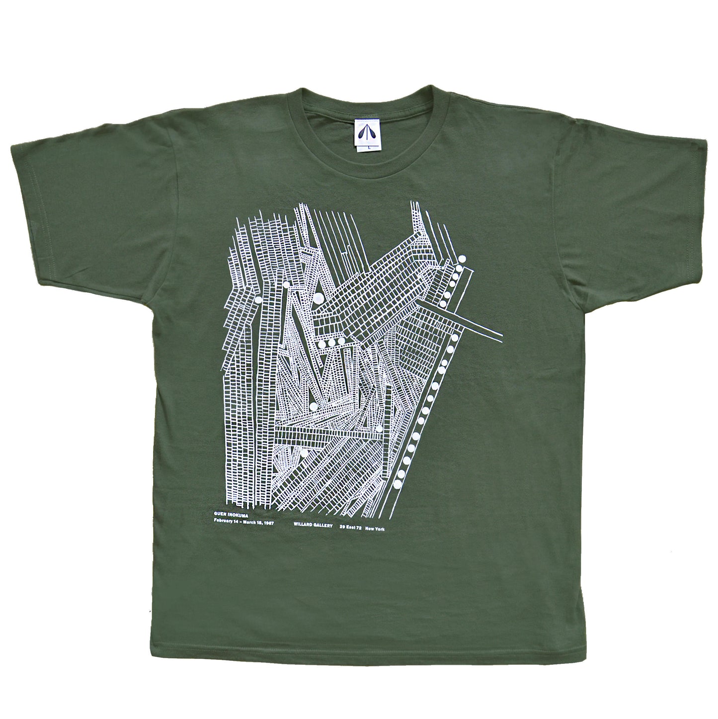 いのくまTシャツ(NY 1967)グリーン