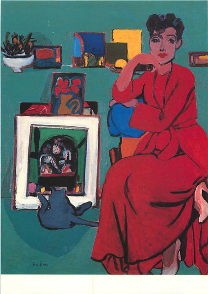 ポストカード 妻と赤い服 – MIMOCA ONLINE SHOP