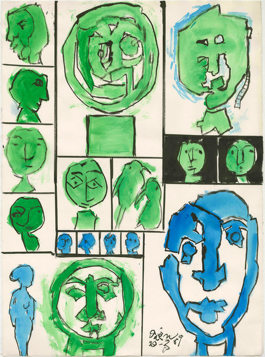 Work:  Genichiro Inokuma, Title Unknown,1989
