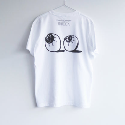Inokuma T-shirt (Cat and Chair) White