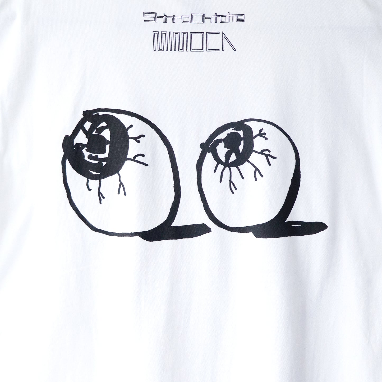 Inokuma T-shirt (Cat and Chair) White