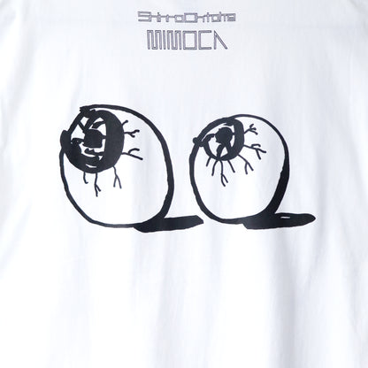 Inokuma T-shirt (Cat and Chair) White