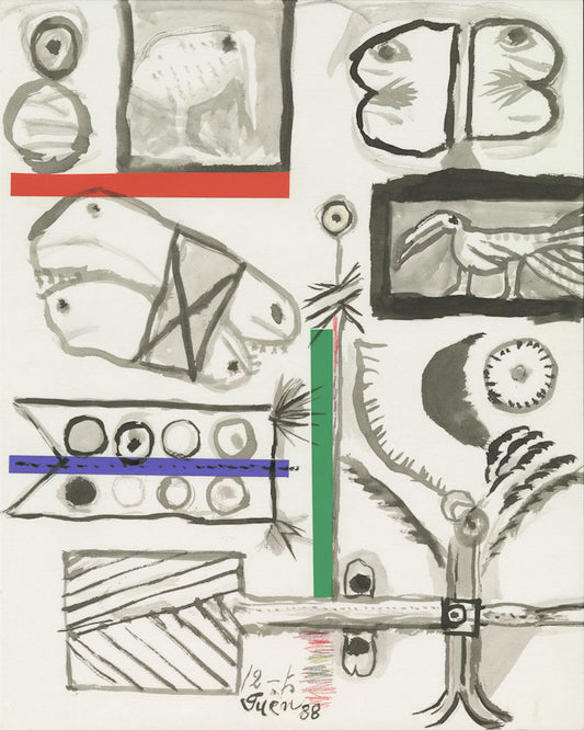 Work:  Genichiro Inokuma, Title Unknown,1988