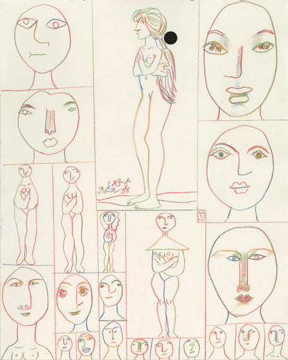 Work:  Genichiro Inokuma, Title Unknown,1988