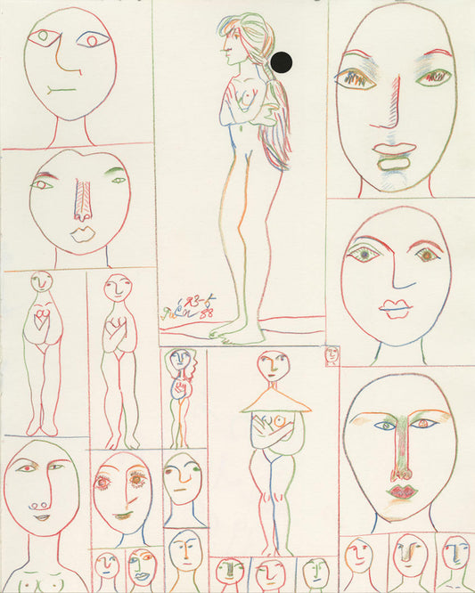 Work:  Genichiro Inokuma, Title Unknown,1988