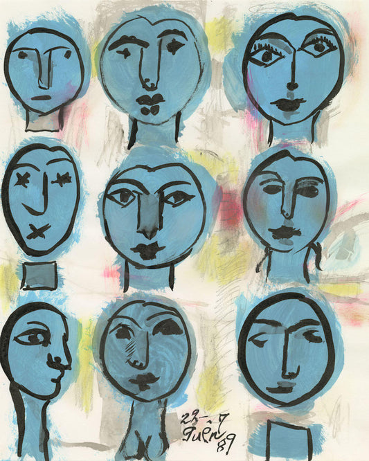 Work:  Genichiro Inokuma, Title Unknown,1989
