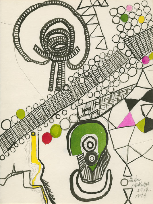 Work:  Genichiro Inokuma, Title Unknown,1974
