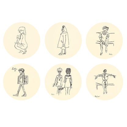 FEELINʼ GROOVY! ニューヨークの人々 コースターセット