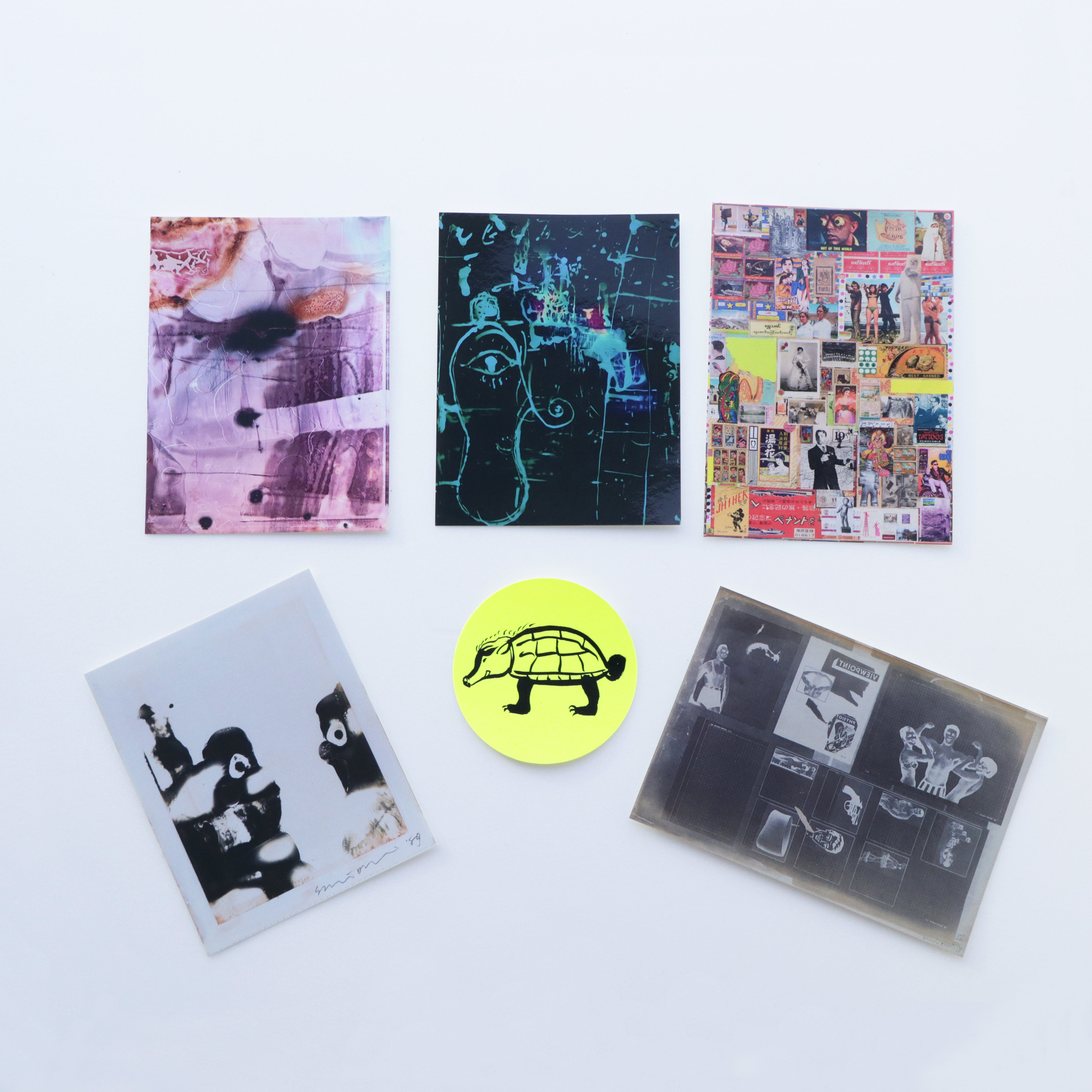 大竹伸朗展 網膜】ステッカー《網膜/Yellow RAM 6》 – MIMOCA ONLINE SHOP