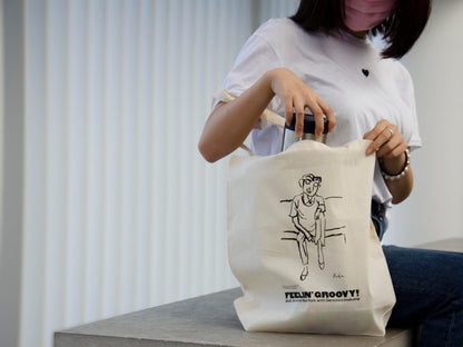 FEELINʼ GROOVY! Newspaper Bag