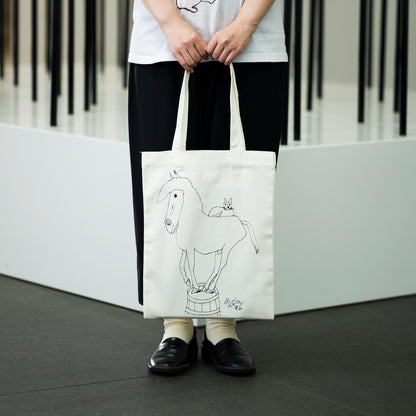 Inokuma’s Notebook Bag (Horse and Cat)