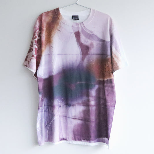 【大竹伸朗展　網膜】総柄Tシャツ《網膜/漠悸》