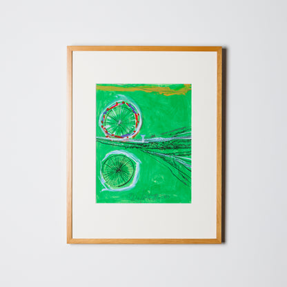 Work:  Genichiro Inokuma, Two wheels,1980