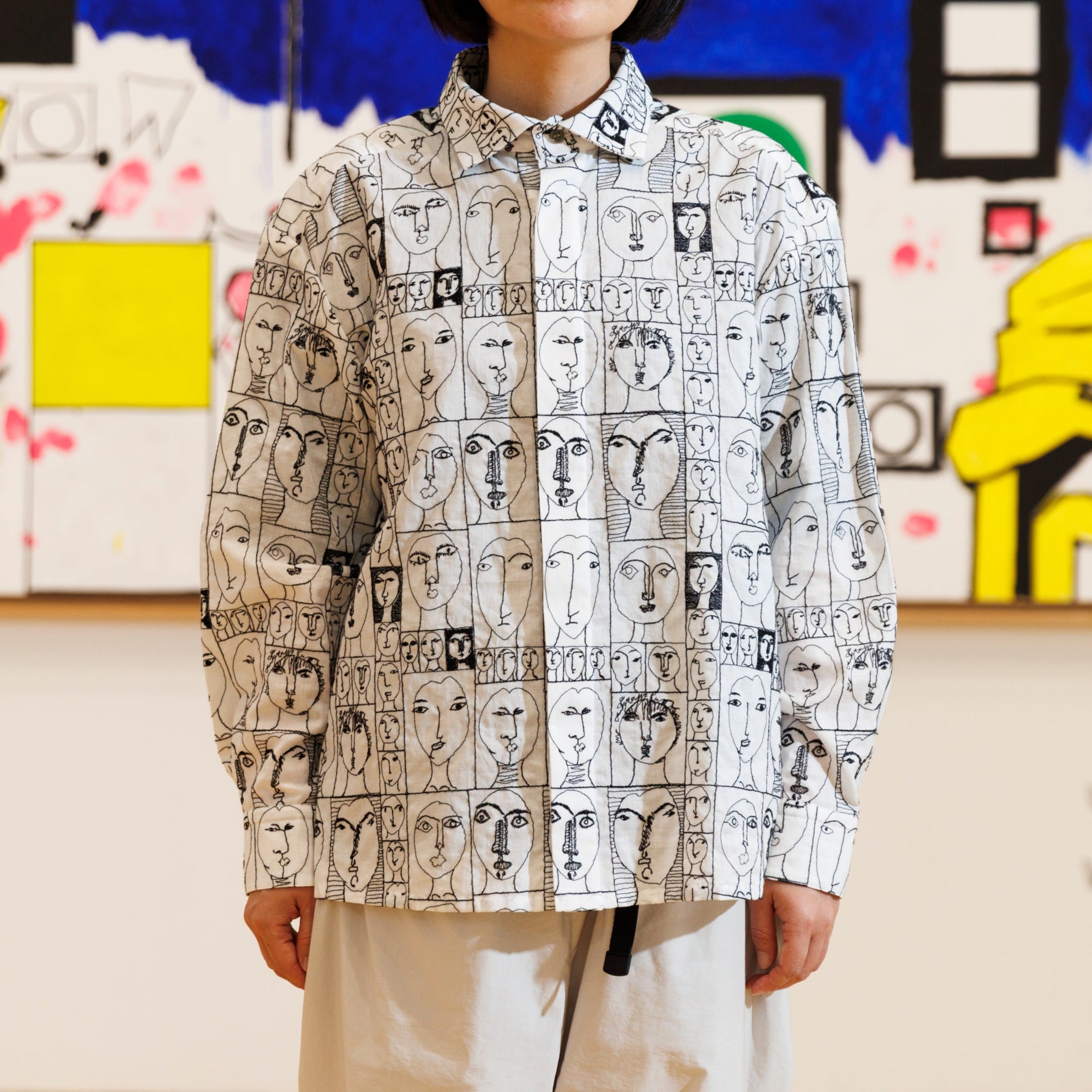 NUNO for MIMOCA シャツ 顔25 – MIMOCA ONLINE SHOP