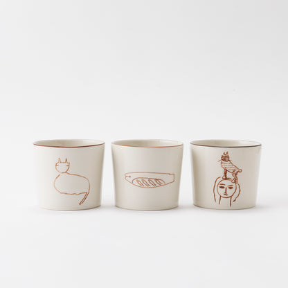 GENICHIRO INOKUMA CUP（Fishes）Brown