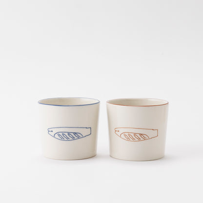 GENICHIRO INOKUMA CUP（Fishes）Brown
