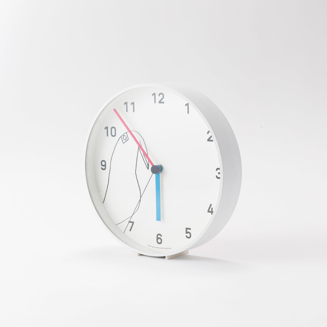 Inokuma’s Bird Clock　White