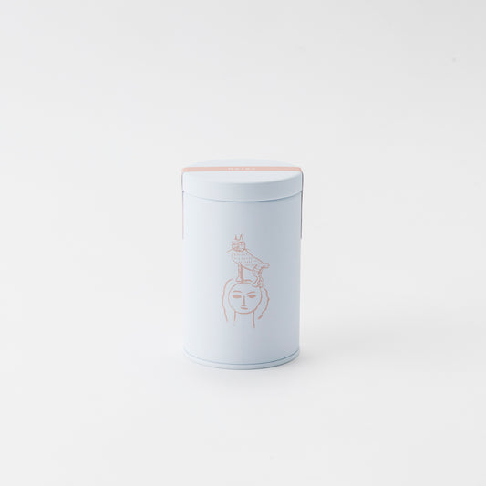 Herbal Tea Tin – Cat on Head (Pink)