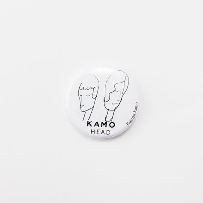 加茂克也 KAMO HEAD 缶バッジ②