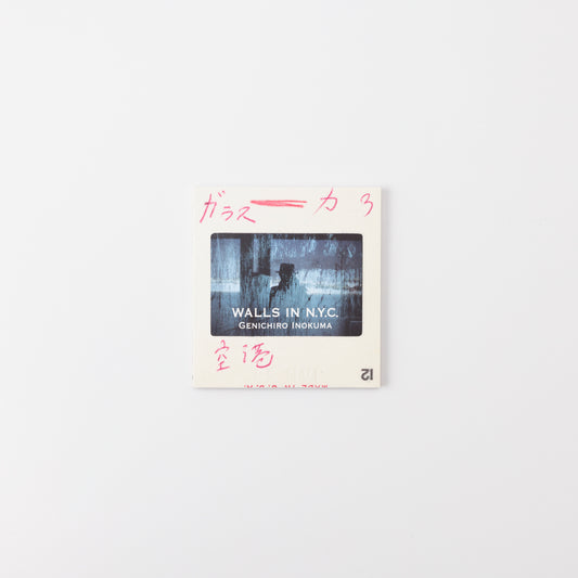 Photobook WALLS IN N.Y.C. GENICHIRO INOKUMA