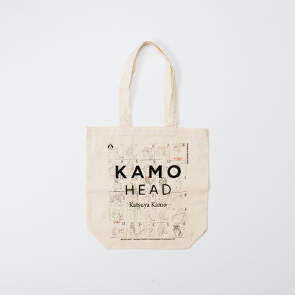 加茂克也 KAMO HEAD トートバッグ