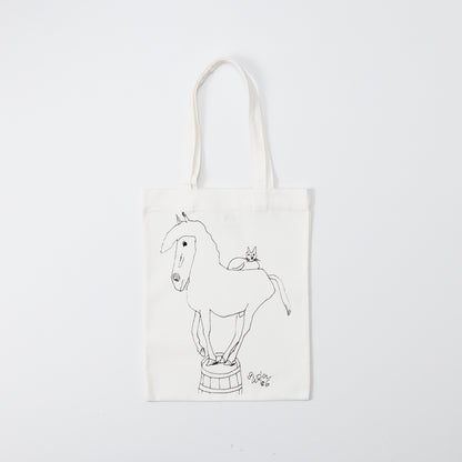 Inokuma’s Notebook Bag (Horse and Cat)