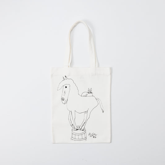 Inokuma’s Notebook Bag (Horse and Cat)