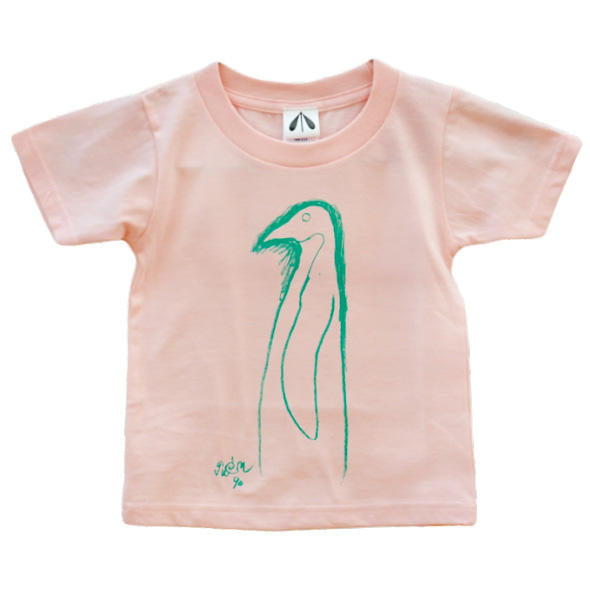 いのくまTシャツ キッズサイズ(横向きの鳥)