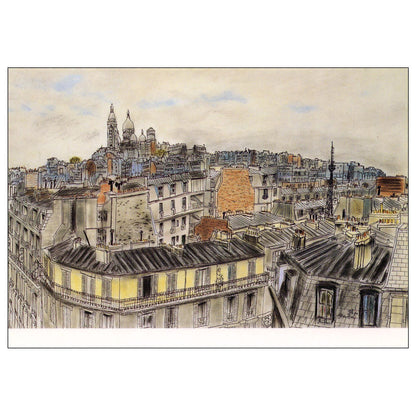 Postcard Butte Montmartre