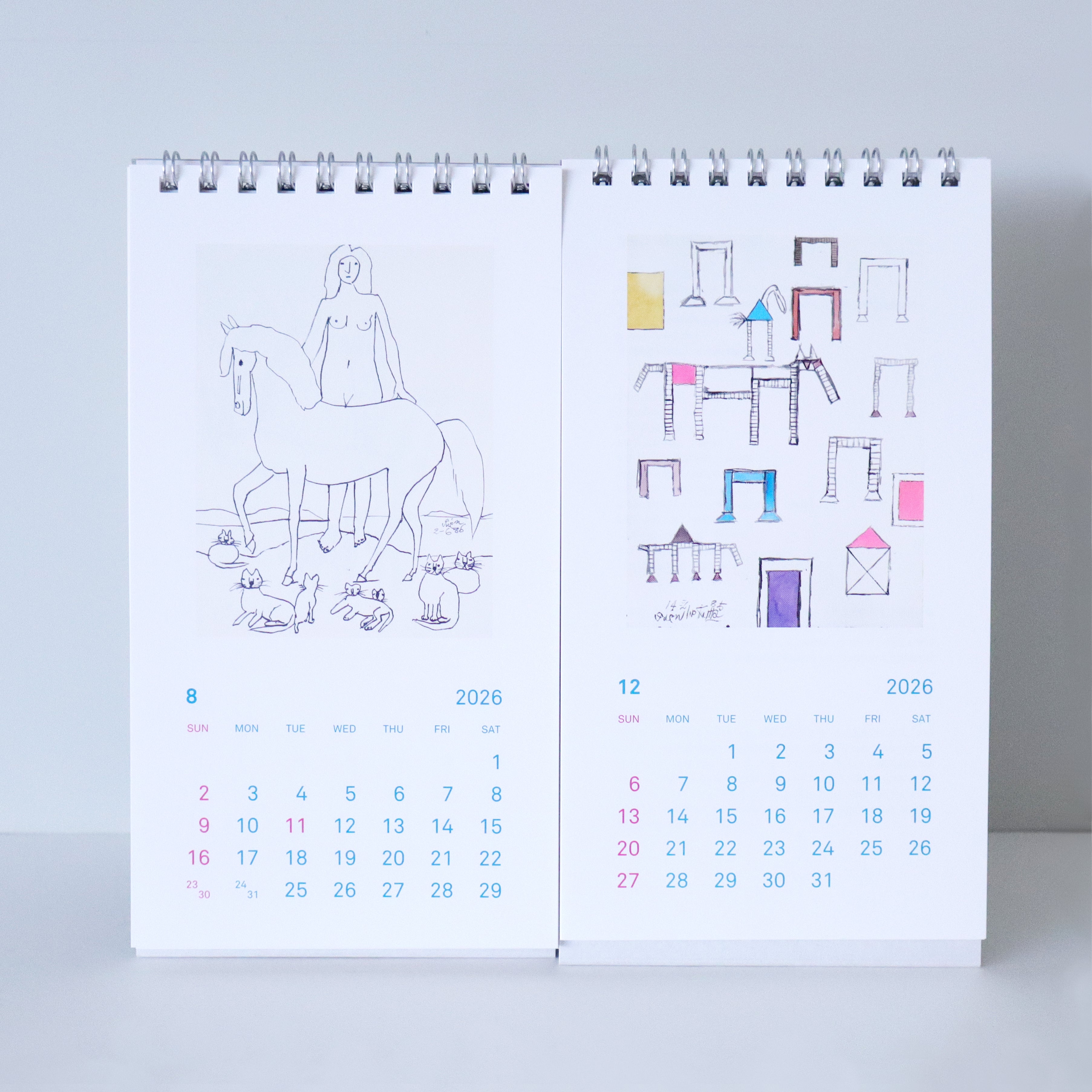 2026年版 卓上カレンダー – MIMOCA ONLINE SHOP