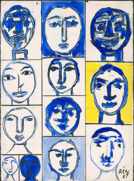 Work:  Genichiro Inokuma, Title Unknown,1989
