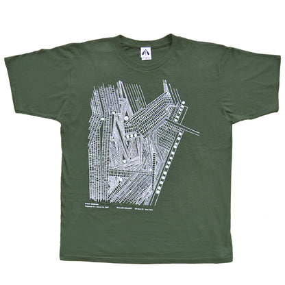 いのくまTシャツ（NY 1967）グリーン