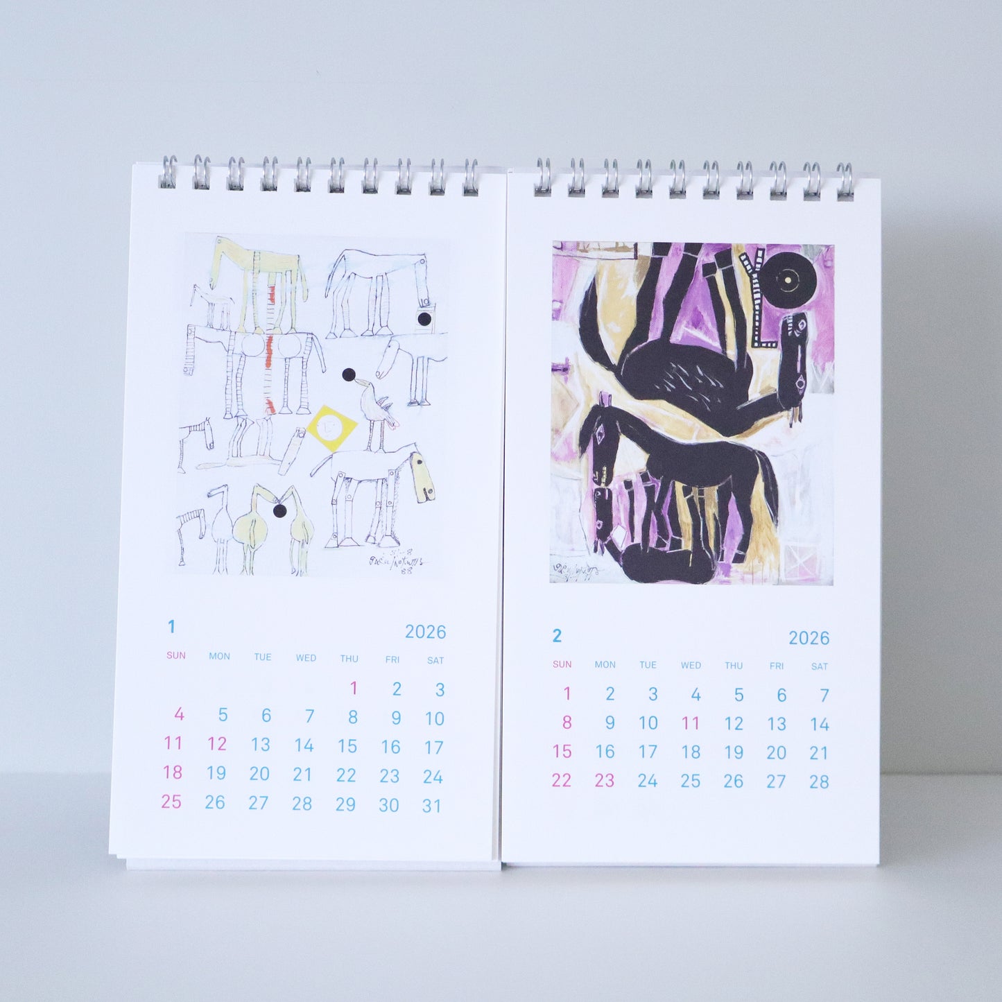 2026年版 卓上カレンダー