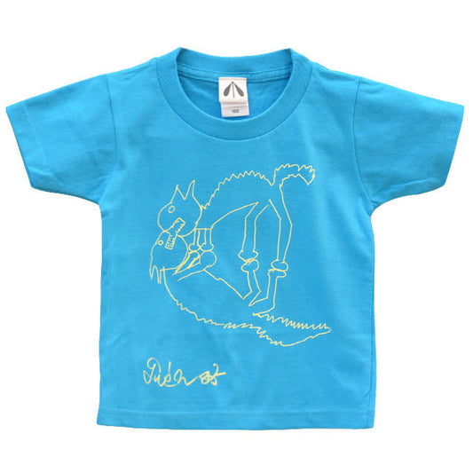 いのくまTシャツ キッズサイズ(ギザギザ猫)