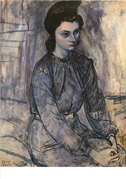 Postcard Mademoiselle M